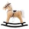 Toy Time Rocking Horse Ride On Toy Plush Animal on Wooden Rockers for Toddlers to 4-years Old, Brown 217945BLN - alternate 2
